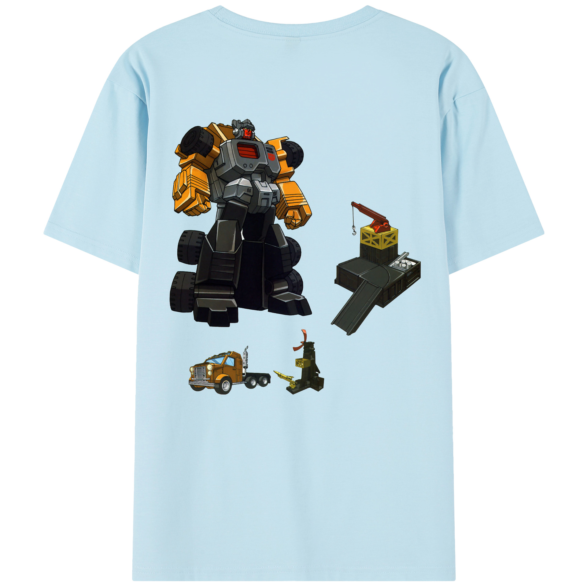 （画像用）  綿100％半袖Tシャツ（背面プリント）